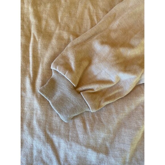 Vintage 1980's Encino Khaki Turtleneck Size 16 - Picture 2 of 5